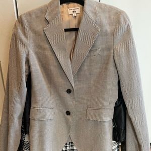 Uniqlo Gray Plaid Blazer Size S